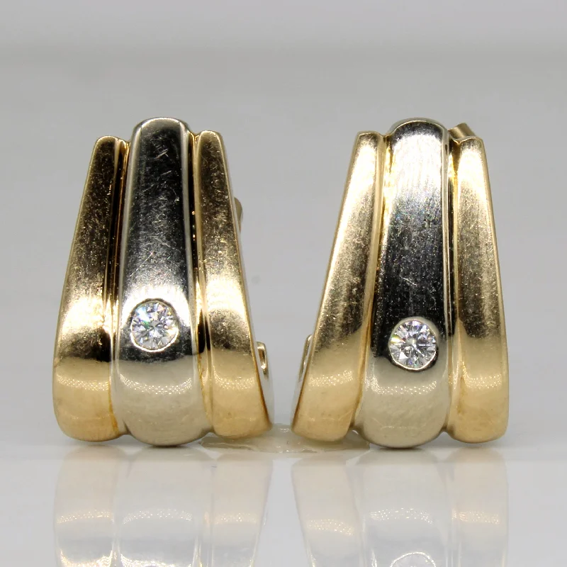 Limited-Stock Jewelry Sale – Shop Before It's Gone Two Tone Diamond Earrings | 0.14ctw | Limited-Stock Jewelry Sale – Shop Before It's Gone Two Tone Diamond Earrings | 0.14ctw |