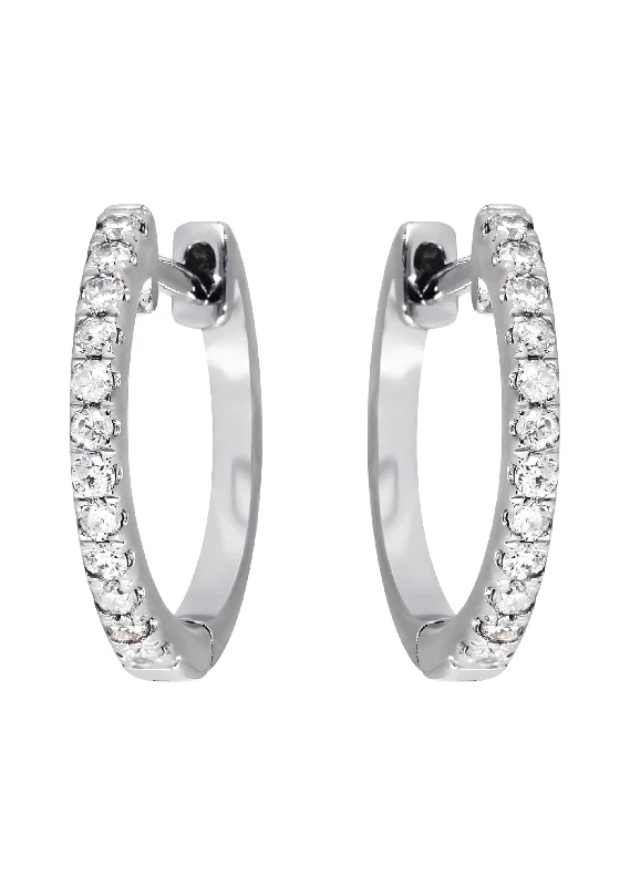 Flash Sale On Exquisite Jewelry – Don't Miss Out Mens Diamond Earrings | 0.25 Carats 14K White Gold Flash Sale On Exquisite Jewelry – Don't Miss Out Mens Diamond Earrings | 0.25 Carats 14K White Gold