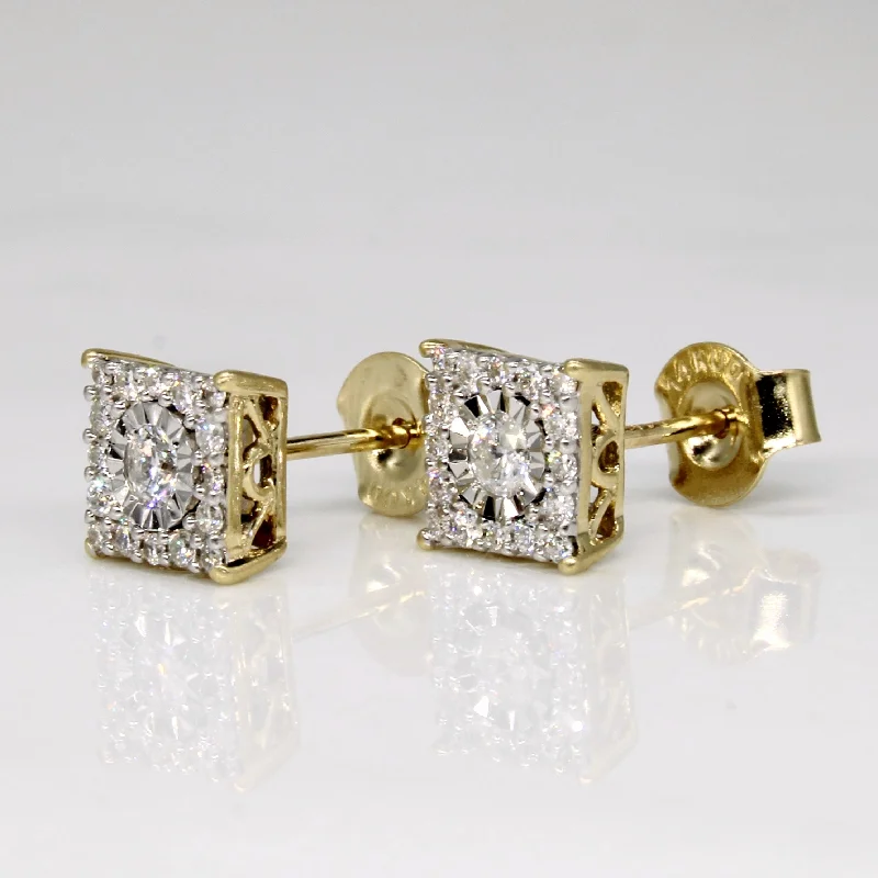 Adjustable Charm Bracelets For A Perfect Fit 14k Yellow Gold Diamond Earrings | 0.40ctw | Adjustable Charm Bracelets For A Perfect Fit 14k Yellow Gold Diamond Earrings | 0.40ctw |