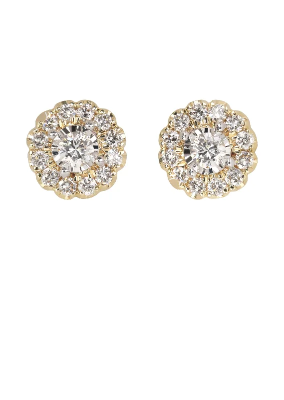 Seasonal Jewelry Sale – Upgrade Your Collection Mens Stud Diamond Earrings | 0.67 Carats 14K Yellow Gold Seasonal Jewelry Sale – Upgrade Your Collection Mens Stud Diamond Earrings | 0.67 Carats 14K Yellow Gold