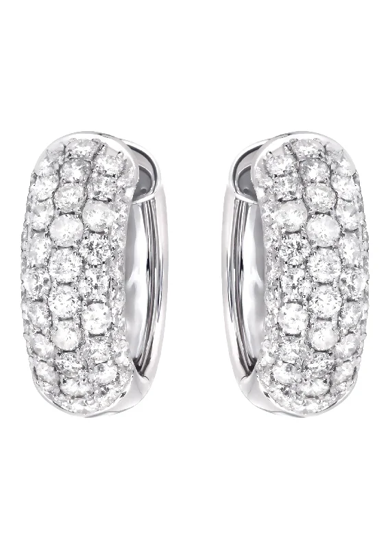 Exclusive Jewelry Discounts – Shop Now For Savings Mens Diamond Earrings | 2.36 Carats 14K White Gold Exclusive Jewelry Discounts – Shop Now For Savings Mens Diamond Earrings | 2.36 Carats 14K White Gold