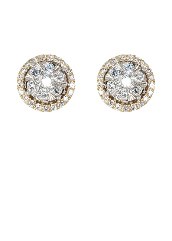 Limited Stock On Premium Jewelry At Low Prices Mens Stud Diamond Earrings | 2.55 Carats 14K Yellow Gold Limited Stock On Premium Jewelry At Low Prices Mens Stud Diamond Earrings | 2.55 Carats 14K Yellow Gold