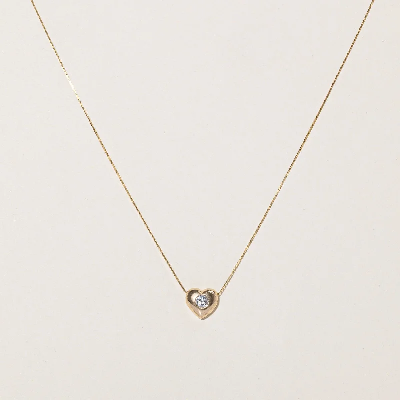 Discounted Luxury Jewelry – Shine Without The Splurge Diamond Heart Necklace | 0.29ct | 18" | Discounted Luxury Jewelry – Shine Without The Splurge Diamond Heart Necklace | 0.29ct | 18" |