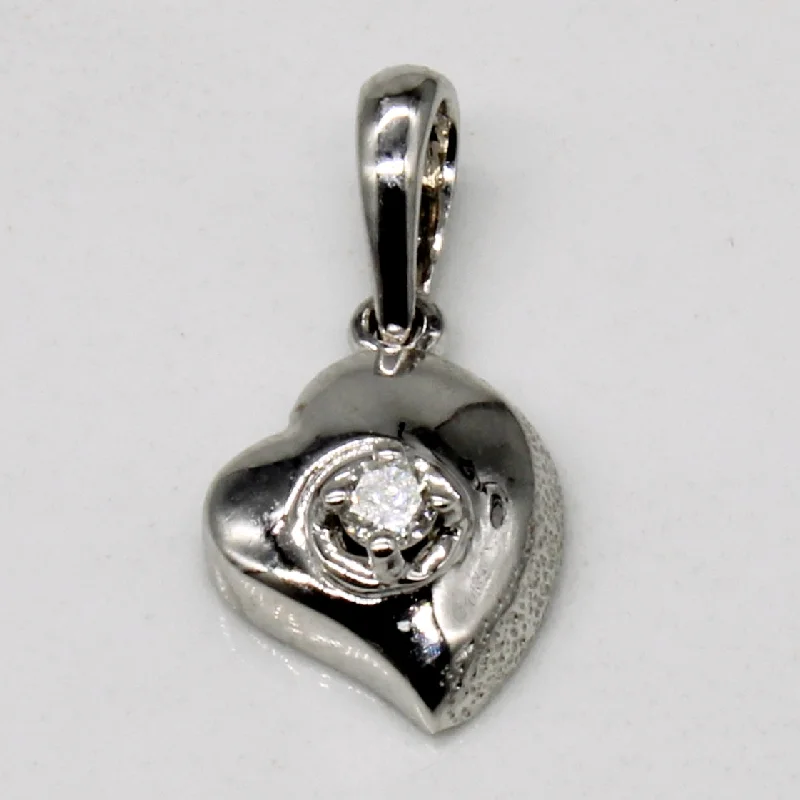 Flash Sale On Stunning Jewelry – Don't Miss Out Diamond Heart Pendant | 0.04ct |