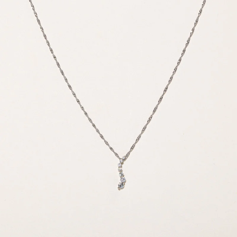 Premium Jewelry At Special Low Prices For A Limited Time Diamond Drop Pendant & Necklace | 0.53ctw | 18" | Premium Jewelry At Special Low Prices For A Limited Time Diamond Drop Pendant & Necklace | 0.53ctw | 18" |