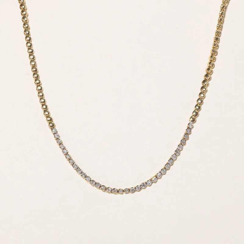 Exclusive Jewelry Sale – Sparkle For Less Diamond Necklace | 1.02ctw | 16.5" |