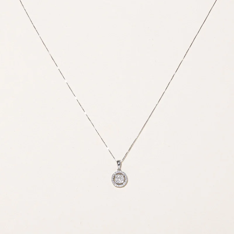 Exclusive Online Discounts On Stylish Jewelry Diamond Pendant & Necklace | 0.20ctw | 17.5" |
