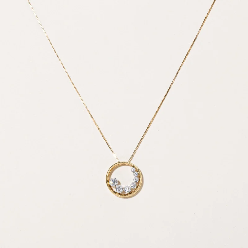 Adjustable Charm Bracelets For A Perfect Fit Diamond Pendant & Necklace | 0.45ctw | 18" | Adjustable Charm Bracelets For A Perfect Fit Diamond Pendant & Necklace | 0.45ctw | 18" |