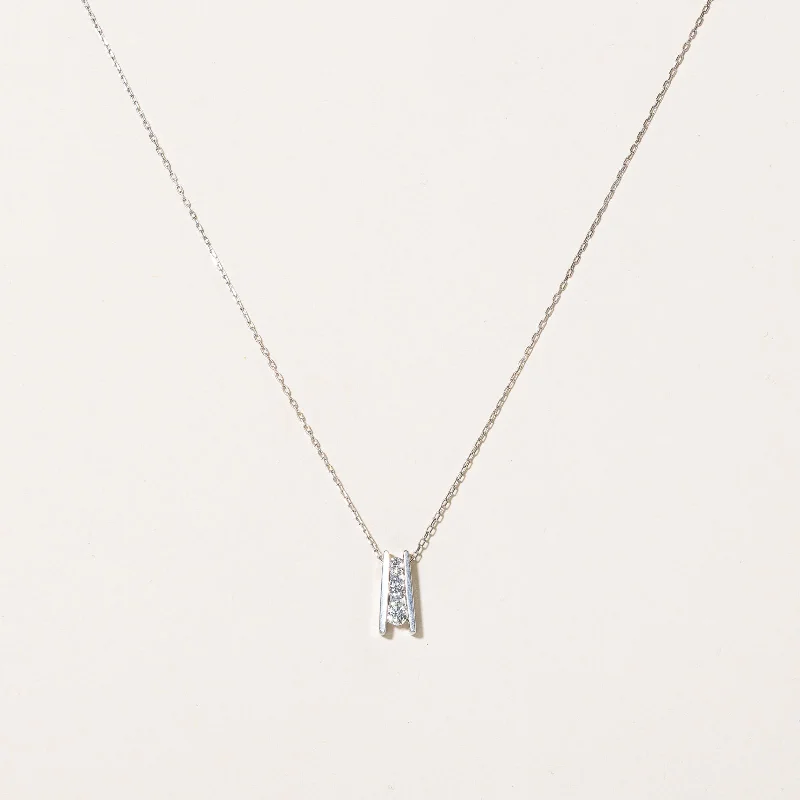 Fashion-Forward Geometric Jewelry For Contemporary Style Diamond Pendant & Necklace | 0.48ctw| 18.5" | Fashion-Forward Geometric Jewelry For Contemporary Style Diamond Pendant & Necklace | 0.48ctw| 18.5" |