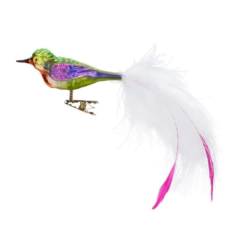 Limited Stock On Premium Jewelry At Low Prices Emerald Songbird Clip-On Ornament