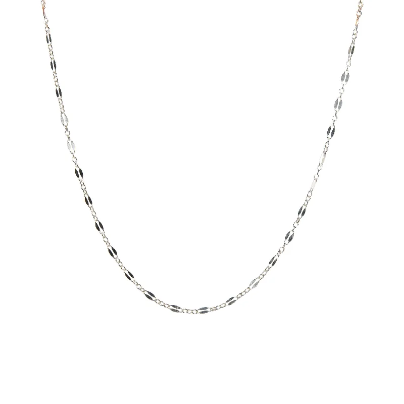 Trendy Minimalist Jewelry For Everyday Wear Figaro Choker in Silver