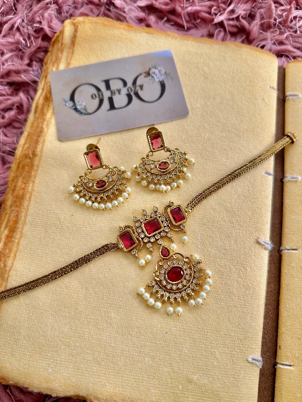 High-Quality Jewelry At A Fraction Of The Cost Geethika New Choker Attigai