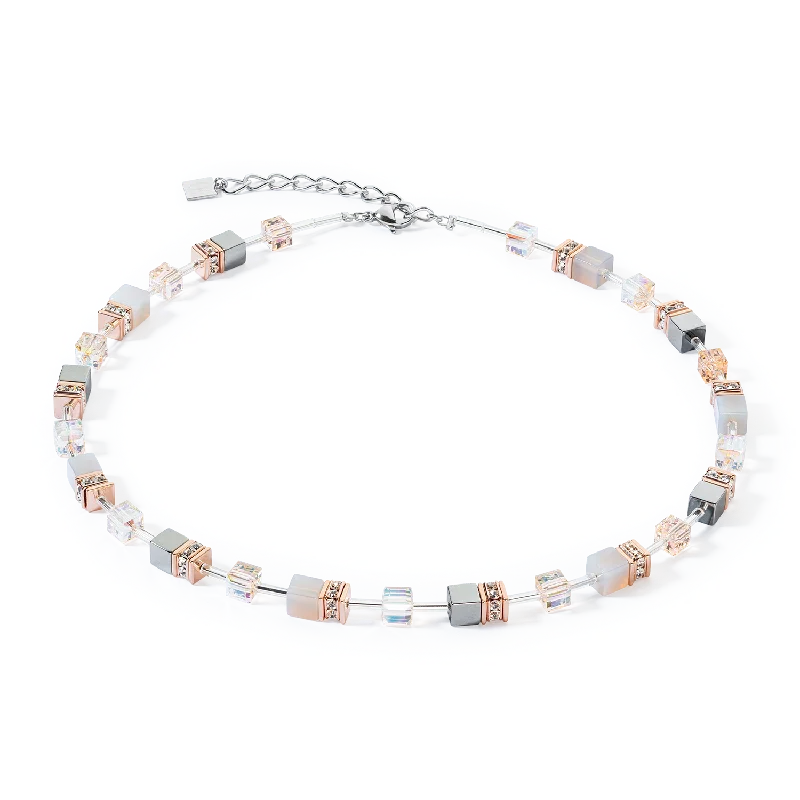 Luxury Jewelry Sale – Sparkle For Less GeoCUBE® Iconic Precious necklace rose gold-peach Luxury Jewelry Sale – Sparkle For Less GeoCUBE® Iconic Precious necklace rose gold-peach
