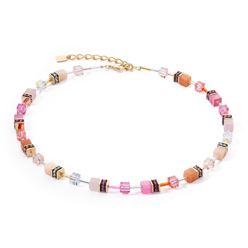 Modern Jewelry At Exclusive Discounts – Shop Today GeoCUBE® Iconic Precious necklace rose-orange Modern Jewelry At Exclusive Discounts – Shop Today GeoCUBE® Iconic Precious necklace rose-orange