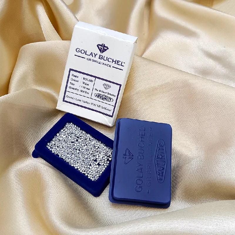 Limited-Stock Jewelry Sale – Once It's Gone, It's Gone Golay Buchel Round Shape Cubic Zirconia Stone (1.80 mm) Limited-Stock Jewelry Sale – Once It's Gone, It's Gone Golay Buchel Round Shape Cubic Zirconia Stone (1.80 mm)