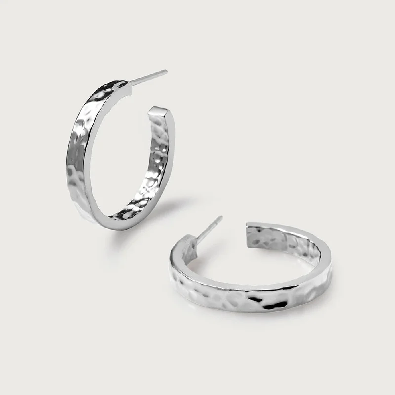 Stunning Jewelry Pieces At The Lowest Prices Ever Grecian Hammered Silver Stacking Ring + Grecian Hammered Large Hoops Stunning Jewelry Pieces At The Lowest Prices Ever Grecian Hammered Silver Stacking Ring + Grecian Hammered Large Hoops