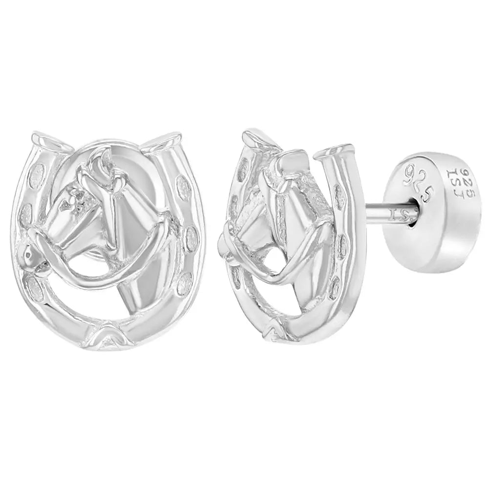 Shop Dazzling Rings, Earrings, And More At Special Discounts Children's Sterling Silver Shoe Horse Equestrian Stud Earrings Shop Dazzling Rings, Earrings, And More At Special Discounts Children's Sterling Silver Shoe Horse Equestrian Stud Earrings