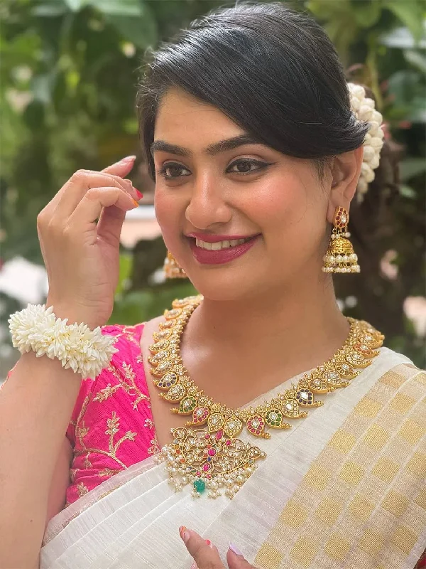 Shop Stylish Jewelry Now And Save Big Jadau Kundan Stone Bridal Mango Haram