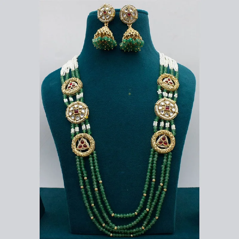 Exclusive Jewelry Discounts – Shop Now For Savings JCM Gold Plated Pota Stone And Beads Long Necklace Set Exclusive Jewelry Discounts – Shop Now For Savings JCM Gold Plated Pota Stone And Beads Long Necklace Set