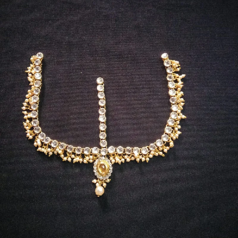 Handcrafted Jewelry Sale – Unique Designs At Low Prices Kumavat Jewels Crystal Stone Maangtikka