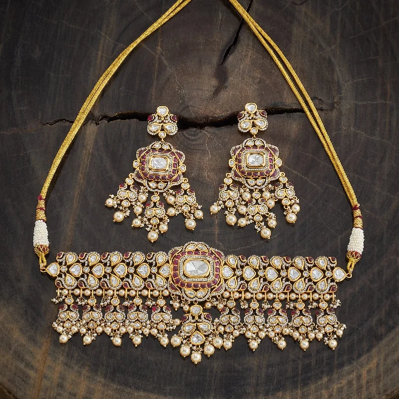 Exclusive Jewelry Offers – Shine For Less Kundan Necklace 178324