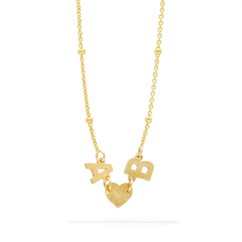 Exclusive Jewelry Markdowns – Limited-Time Offer Sterling Silver Custom Initials Necklace (Gold) Exclusive Jewelry Markdowns – Limited-Time Offer Sterling Silver Custom Initials Necklace (Gold)