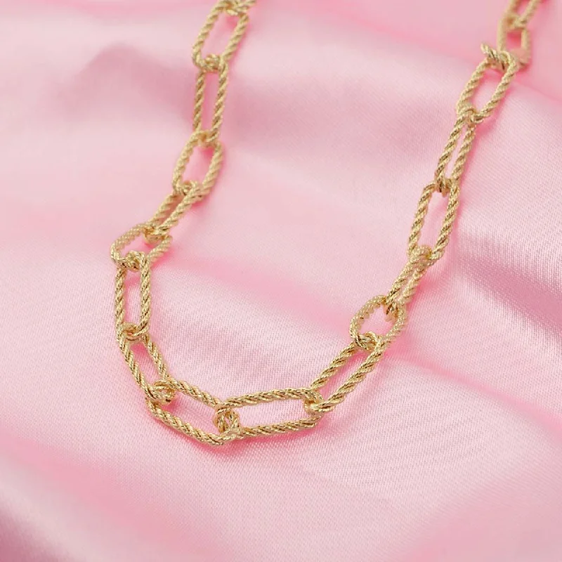 Elegant Jewelry, Affordable Luxury – Shop Now Gold Essentials Paperclip Rope Necklace + Paperclip Gold Rope Bracelet Elegant Jewelry, Affordable Luxury – Shop Now Gold Essentials Paperclip Rope Necklace + Paperclip Gold Rope Bracelet
