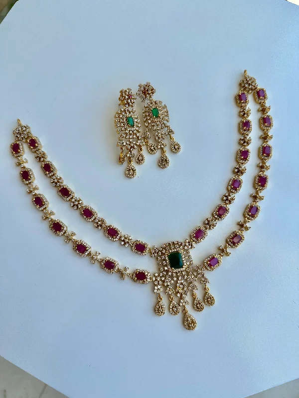 The Perfect Jewelry Piece At The Perfect Price Maharani AD Necklace