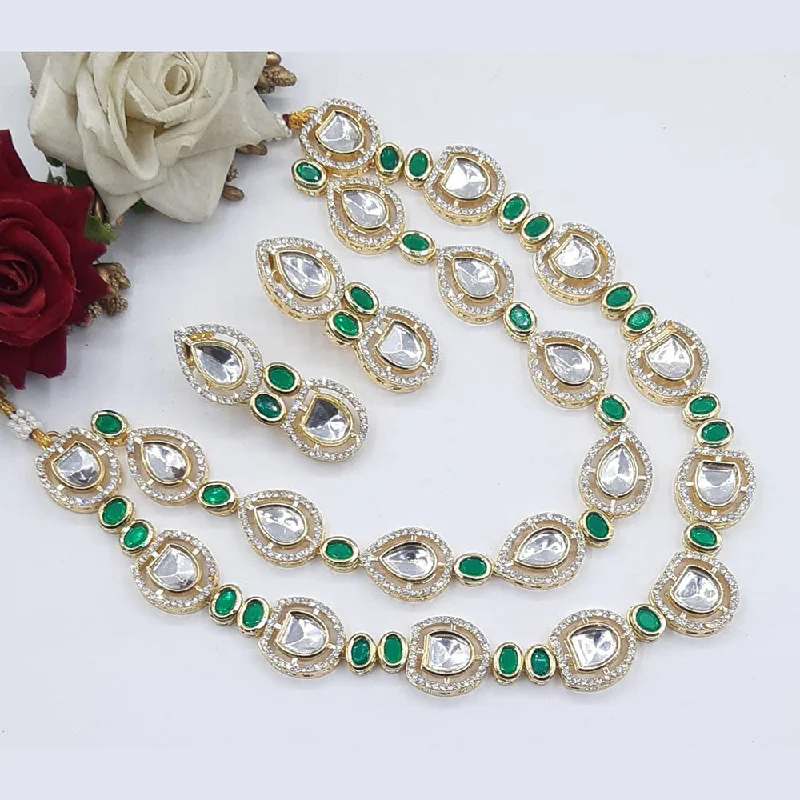 Flash Sale On Exquisite Jewelry – Don't Miss Out Manisha Jewellery Gold Plated Crystal Stone Necklace Set Flash Sale On Exquisite Jewelry – Don't Miss Out Manisha Jewellery Gold Plated Crystal Stone Necklace Set
