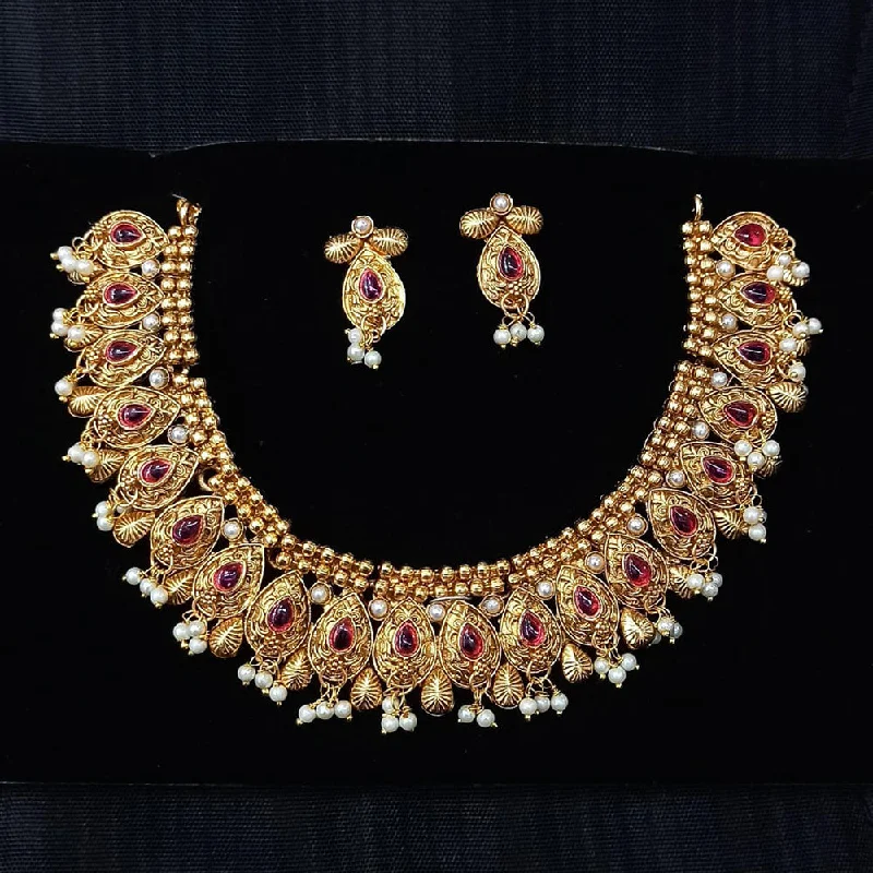 The Perfect Accessory For Less – Jewelry Sale Live Manisha Jewellery Gold Plated Necklace Set The Perfect Accessory For Less – Jewelry Sale Live Manisha Jewellery Gold Plated Necklace Set