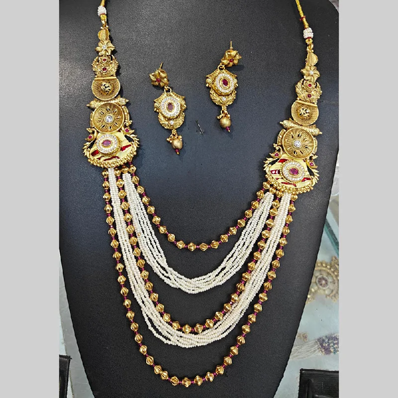 Luxury Jewelry Clearance – Shop Premium Styles Now Manisha Jewellery Gold Plated Pota Stone And Pearls Long Necklace Set Luxury Jewelry Clearance – Shop Premium Styles Now Manisha Jewellery Gold Plated Pota Stone And Pearls Long Necklace Set