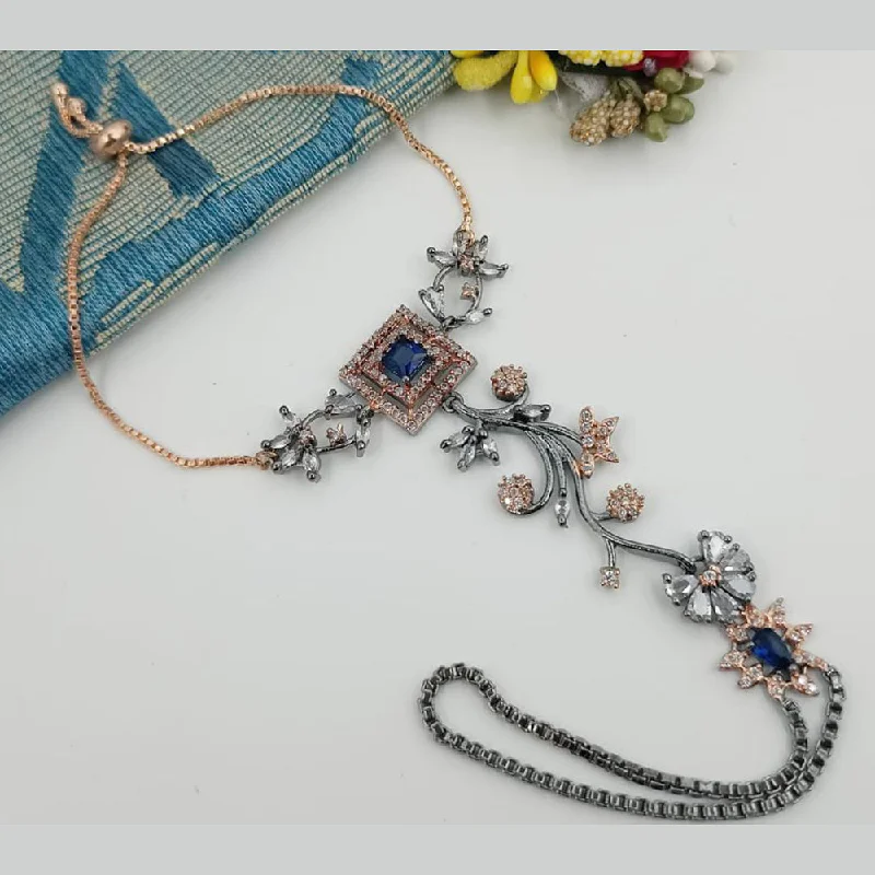 Discounted Jewelry For A Glamorous Look Manisha Jewellery 2Tone Plated Hand Harness/Hath Panja Discounted Jewelry For A Glamorous Look Manisha Jewellery 2Tone Plated Hand Harness/Hath Panja