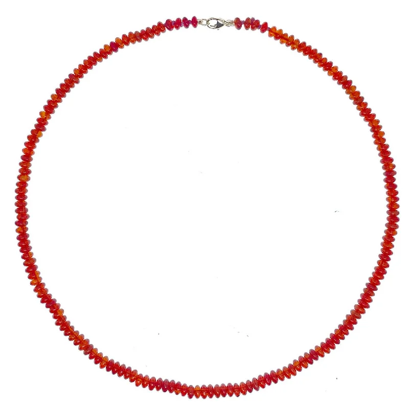Limited-Time Jewelry Sale – Elegant Styles At Less Beaded Mini Carnelian Necklace