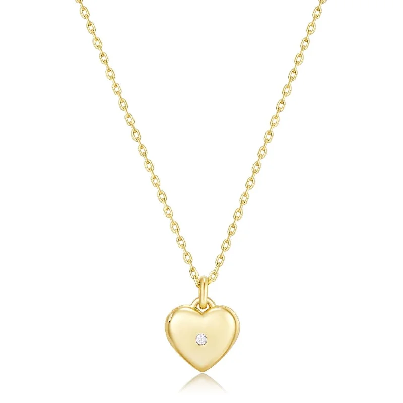 Final Call – Shop Exquisite Jewelry Before It's Gone Mini Heart Locket Necklace With Cz Final Call – Shop Exquisite Jewelry Before It's Gone Mini Heart Locket Necklace With Cz