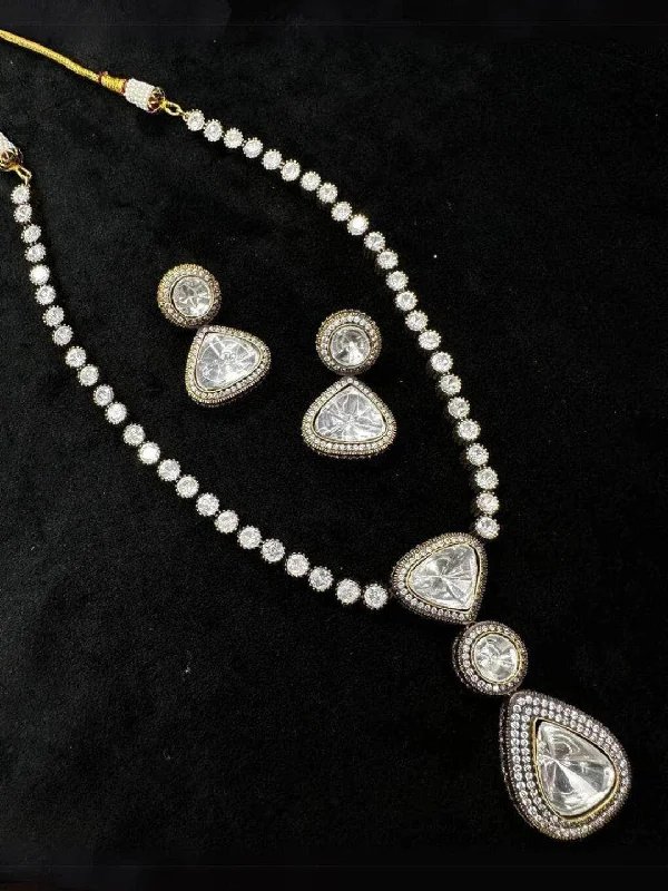 Flash Sale On Exquisite Jewelry – Don't Miss Out Moissanite Stones Necklace With Earrings Flash Sale On Exquisite Jewelry – Don't Miss Out Moissanite Stones Necklace With Earrings