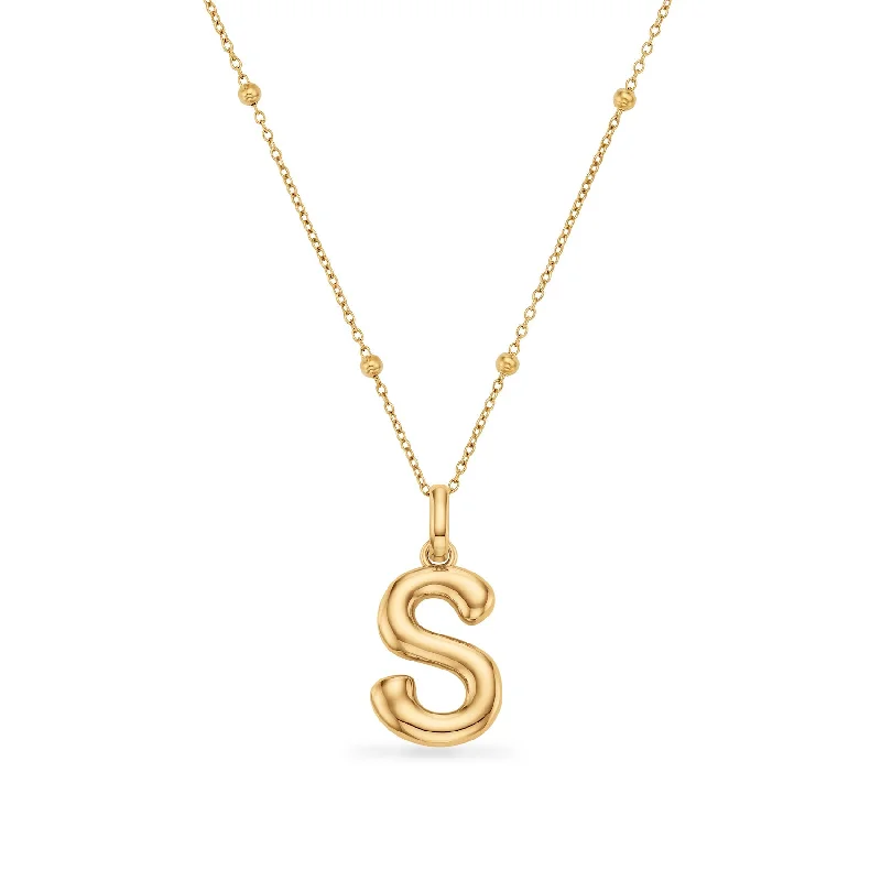 Seasonal Jewelry Clearance – Best Styles At The Lowest Prices Molten Initial Sphere Necklace (Gold) Seasonal Jewelry Clearance – Best Styles At The Lowest Prices Molten Initial Sphere Necklace (Gold)