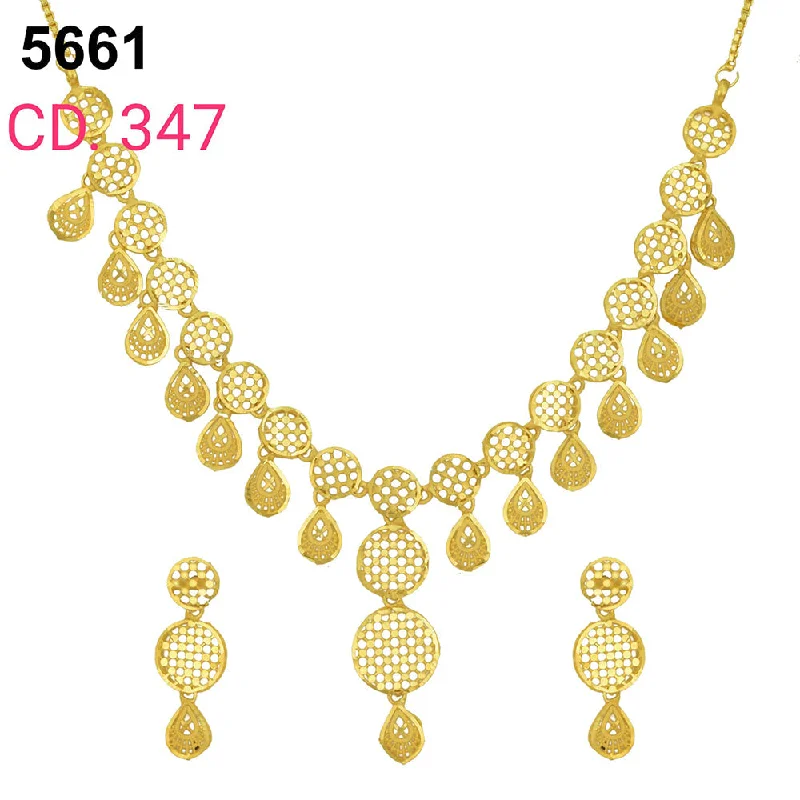 Premium Jewelry Now Available At Special Discounts MR Jewellery Forming Gold Plated Necklace Set Premium Jewelry Now Available At Special Discounts MR Jewellery Forming Gold Plated Necklace Set