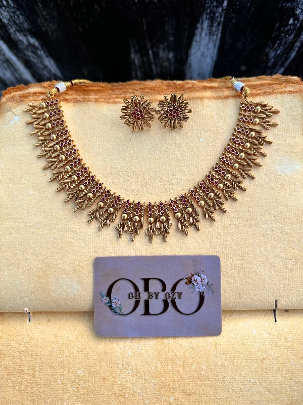 Flash Jewelry Sale – Get Stunning Pieces At Low Prices Mullamottu Fusion Necklace