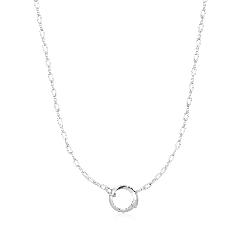 Discover Unique Jewelry With Special Limited-Time Offers Silver Mini Link Charm Chain Connector Necklace Discover Unique Jewelry With Special Limited-Time Offers Silver Mini Link Charm Chain Connector Necklace