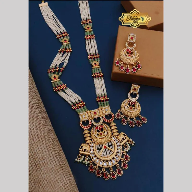 Personalized Jewelry Sale – Unique Gifts At Low Prices Neetu Art Gold Plated Pota Stone And Pearl Long Necklace Set Personalized Jewelry Sale – Unique Gifts At Low Prices Neetu Art Gold Plated Pota Stone And Pearl Long Necklace Set