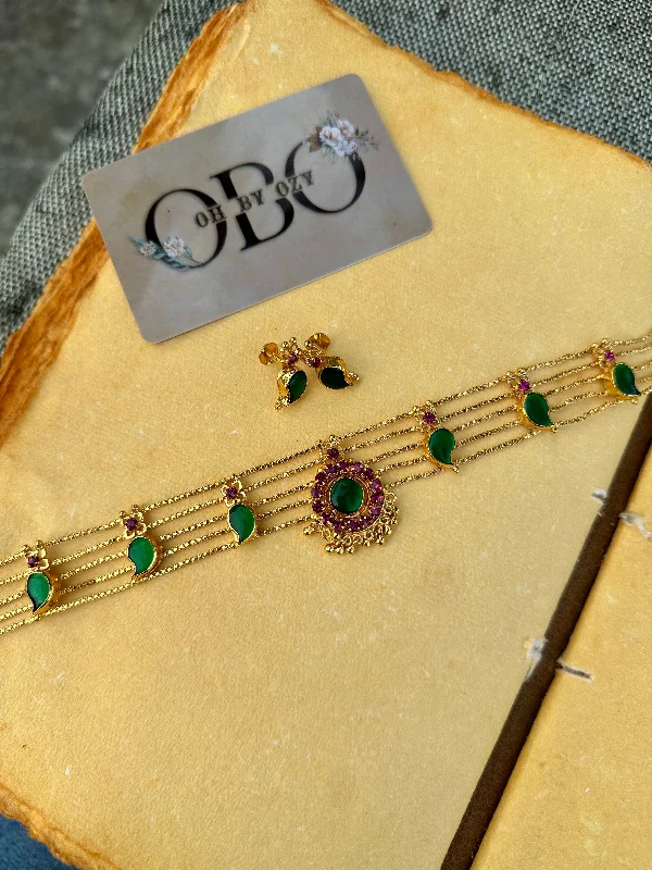 High-End Jewelry, Now More Affordable Than Ever One Gram Gold Plated Palakka Choker v3.0 High-End Jewelry, Now More Affordable Than Ever One Gram Gold Plated Palakka Choker v3.0