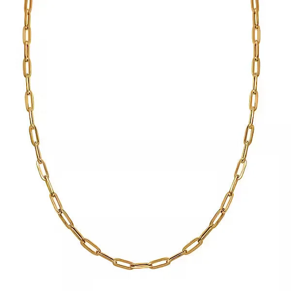 Jewelry Sale Alert – Shop Timeless Elegance Today Ouro Paperclip Necklace