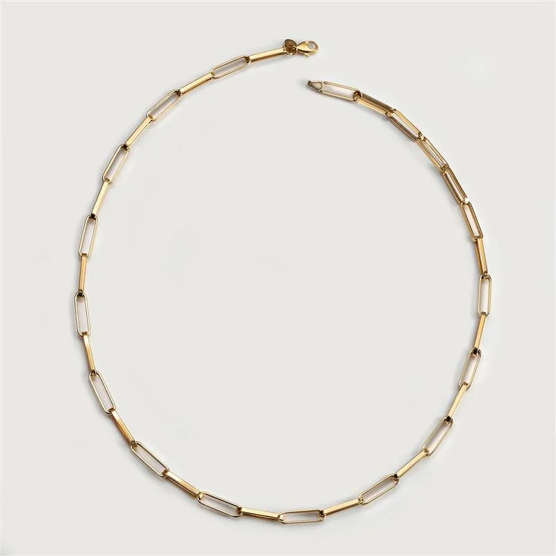 Unmissable Jewelry Clearance – Final Reductions Paperclip Necklace in 14K Yellow Gold + Paperclip Link Earrings in 9K Yellow Gold Unmissable Jewelry Clearance – Final Reductions Paperclip Necklace in 14K Yellow Gold + Paperclip Link Earrings in 9K Yellow Gold