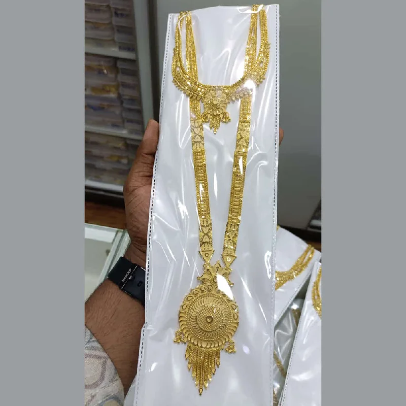 Grab Stylish Jewelry Before The Sale Ends Pari Art Jewellery Forming Long And Short Necklace Set