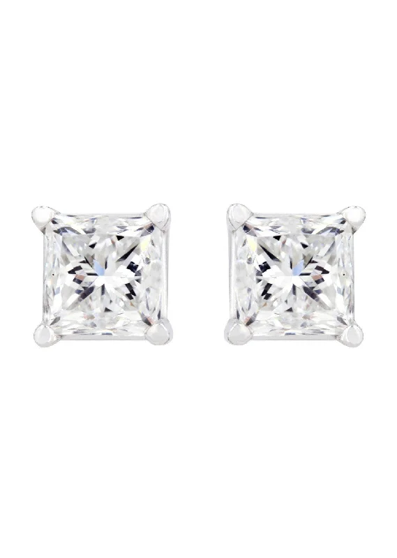 Unmissable Discounts On Timeless Jewelry Pieces Princess Diamond Stud Earrings | 1.82 Carats Unmissable Discounts On Timeless Jewelry Pieces Princess Diamond Stud Earrings | 1.82 Carats