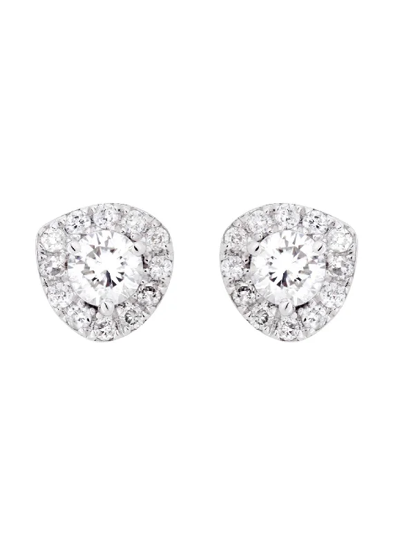 Special Deals On Handcrafted And Designer Jewelry Round Diamond Stud Earrings | 0.49 Carats Special Deals On Handcrafted And Designer Jewelry Round Diamond Stud Earrings | 0.49 Carats