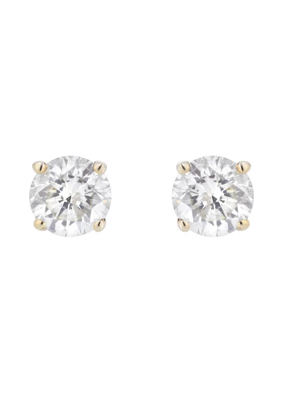 Elegant Jewelry At Unbeatable Offers – Shop Before It's Gone Round Diamond Stud Earrings | 1.15 Carats Elegant Jewelry At Unbeatable Offers – Shop Before It's Gone Round Diamond Stud Earrings | 1.15 Carats