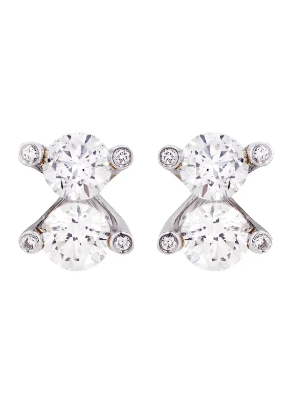 Seasonal Jewelry Sale – Upgrade Your Style Today Round Diamond Stud Earrings | 2.36 Carats Seasonal Jewelry Sale – Upgrade Your Style Today Round Diamond Stud Earrings | 2.36 Carats