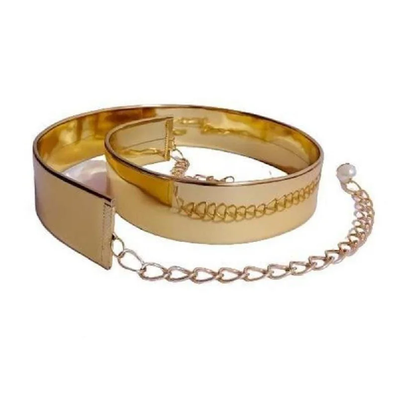 Huge Savings On Premium Jewelry Styles Shivam Fashion Full Metal Gold Kamarband / Belt