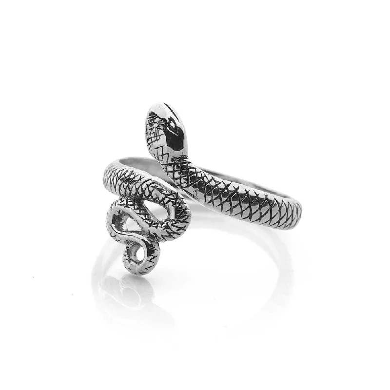 Make Your Outfit Shine With Discounted Jewelry Silver Serpent Toe Ring